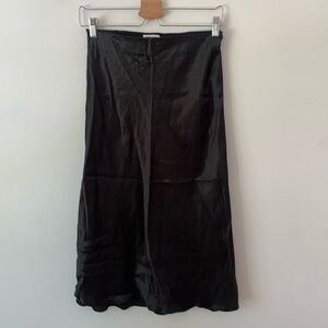 Babaton midi slip skirt